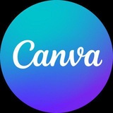 Telegram profile photo for Canva Pro( Home of Design Tips)
