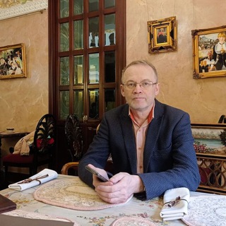 Telegram profile photo for Счастье в простом! Материалы, технологии, здоровье. Как, с помощью материалов, менять пространство. @VLADIMIRKHRAMTSOV