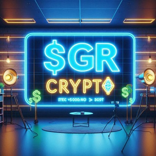 Telegram profile photo for @SGRCRYPTO