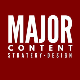 Telegram profile photo for Major Content - Content strategy, marketing content, videos and more