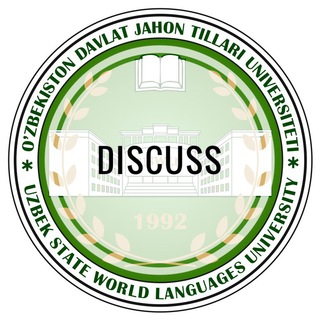 Telegram group profile photo for UzSWLU / УзГУМЯ / O’zDJTU