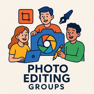 Telegram group profile photo for Photo editing groups ✨🎨🌈