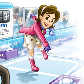 Telegram group profile photo for Snowball Fight - Streamers Den