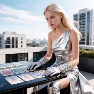 Telegram profile photo for Аня Галактионова | Чат с тарологом 🩷