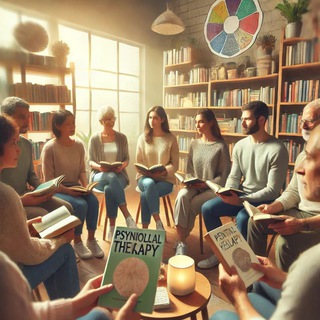 Telegram profile photo for قناه كتب للعلاج النفسي