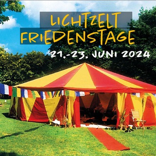Telegram profile photo for Lichtzelt ☀️ Friedenstage Bamberg