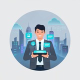 Telegram profile photo for Моё портфолио ❤️