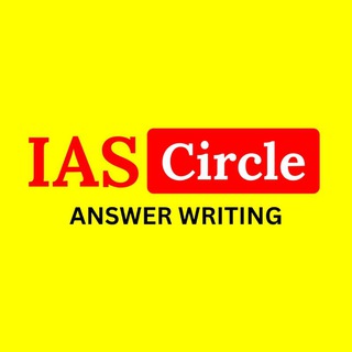 Telegram profile photo for IAS Circle : Mains Answer Evaluation