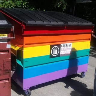 Telegram profile photo for π³οΈβπ(18+) dumpster fire memes π³οΈββ§οΈ