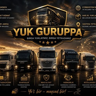 Telegram profile photo for Yuk_bor_uzbtrans