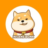 Telegram profile photo for Insane Bonk
