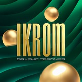 Telegram profile photo for IKROM DESIGN - Portfolio