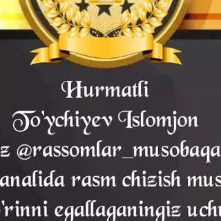 Telegram profile photo for G'oliblar mukofoti