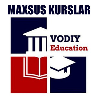 Telegram profile photo for "VODIY TA‘LIM" O‘quv markazi guruhi