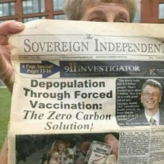 Telegram profile photo for لا لإجبارية اللقاح في الجزائر-no to vaccine mandates in Algeria