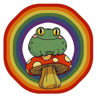 Telegram profile photo for gentle froggies