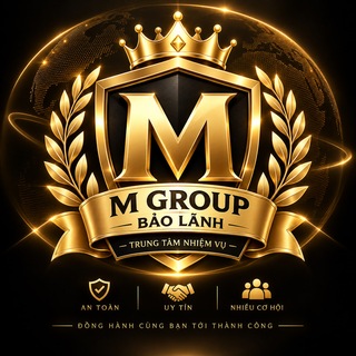 Telegram profile photo for M Group – Bảo Lãnh | Trung Tâm Nhiệm Vụ