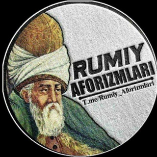 Telegram profile photo for @Rumiy_AforizmlariUz