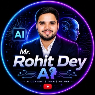 Telegram profile photo for Mr. Rohit Dey Ai