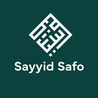 Telegram profile photo for SAYYID SAFO | Расмий канал