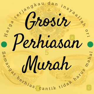 Telegram profile photo for GROSIR PERHIASAN MURAH