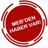 Telegram profile photo for MEB’den Haber Var 🔈🔉🔊