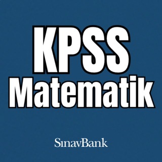 Telegram profile photo for KPSS Matematik