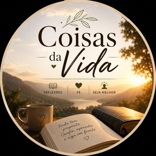 Telegram profile photo for Coisas da Vida ✍️💭🥰