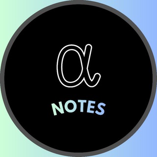 Telegram profile photo for Alpha Notes