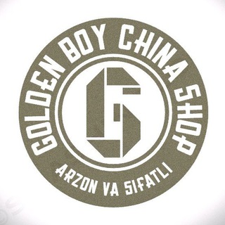 Telegram profile photo for GOLDEN BOY CHINA shop
