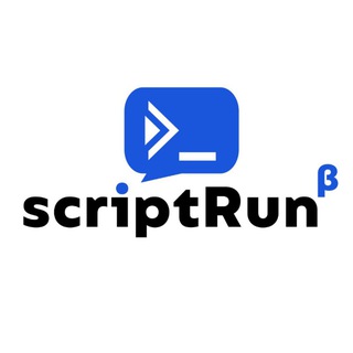 Telegram group profile photo for scriptRun AI Talk