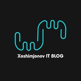 Telegram profile photo for 👨💻XoshimjonoV| | IT _Blog📴