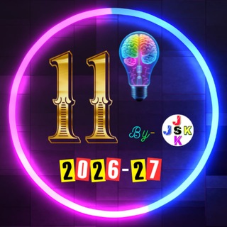 Telegram profile photo for Class 11th - (2026-27) - By JSK
