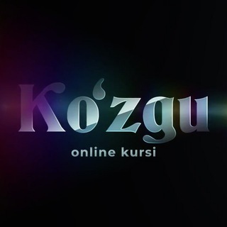 Telegram profile photo for "KO'ZGU" online kursi haqida...