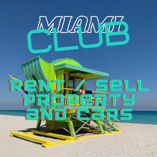 Telegram group profile photo for Rent/Sell Property and Cars by Miami Club
