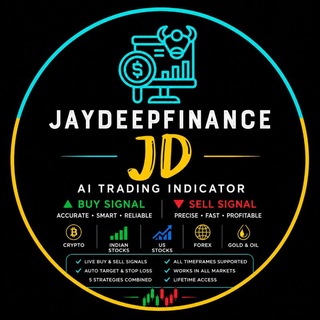 Telegram profile photo for JAYDEEPFINANCE AI Trading Indicator