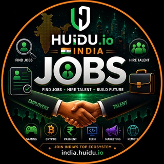 Telegram profile photo for huidu.in | Jobs 🇮🇳