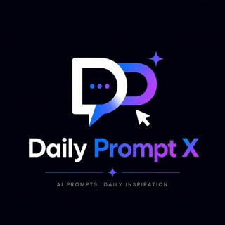 Telegram profile photo for Daily Prompt | پرامپت هوش مصنوعی