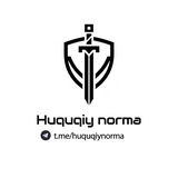 Telegram profile photo for Huquqiy norma