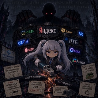 Telegram profile photo for 🧻 Обходы блокировок YouTube, Discord (ВПН) | Ютуб и Дискорд не работает, ютуб заблокирован замедлили 2026