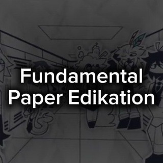 Telegram profile photo for <🪦> — Fundamental Paper Education | ∆lice's room.🎀
