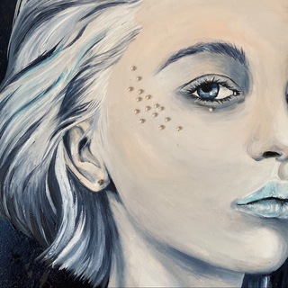 Telegram profile photo for SashaMakes • ART reflections