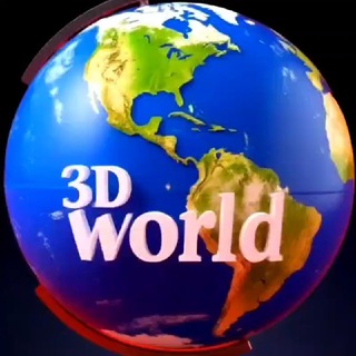 Telegram profile photo for World 3D | STL models | 3D печать 🌍