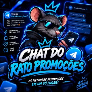 Telegram profile photo for Rato Promoçoes | CHAT