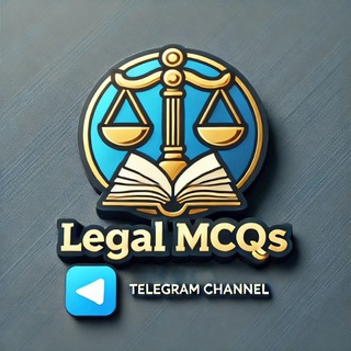 Telegram profile photo for Legal MCQs PDFs