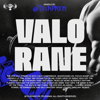 Telegram profile photo for VALORANE: OPEN DAILY.