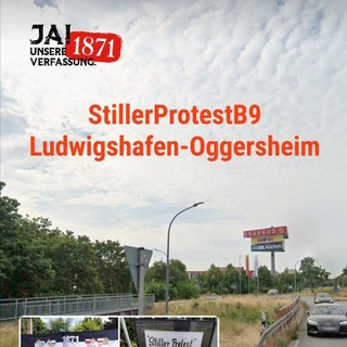 Telegram profile photo for StillerProtest B9 Ludwigshafen Willenskundgebung🗝️🖤🤍❤️1871