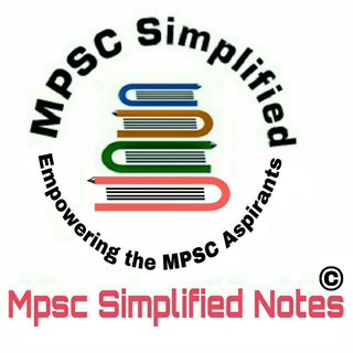 Telegram profile photo for Mpsc Simplified