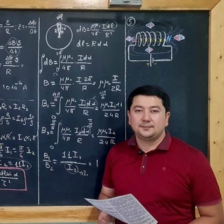 Telegram profile photo for Fizika. Muzaffar Xushnudbekovich (Faraday)