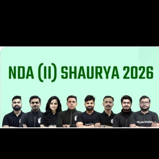 Telegram profile photo for NDA (I) SHAURYA 1.0 2027
